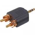 Cablexpert Перехідник Cablexpert 3.5mm to 2хRCA M (A-458)