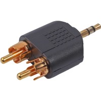 Перехідник Cablexpert 3.5mm to 2хRCA M (A-458)