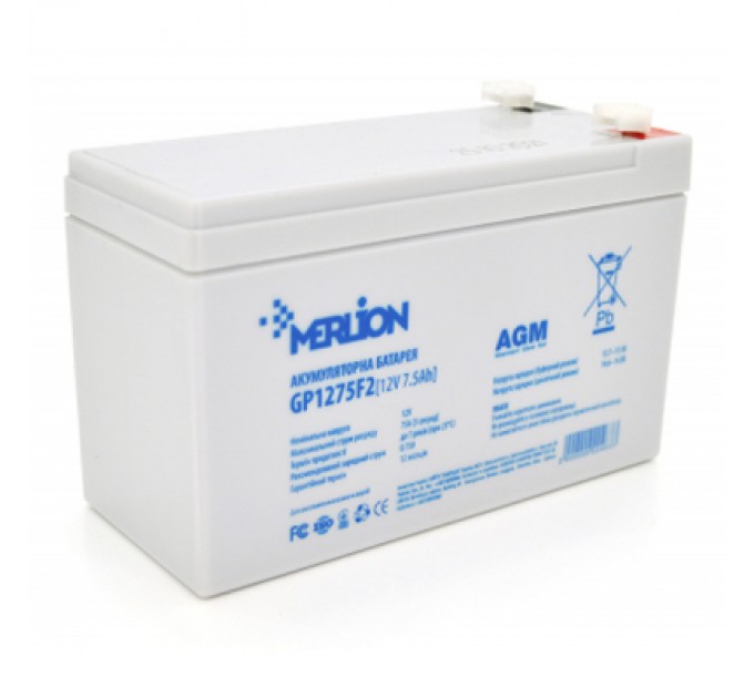 Батарея до ДБЖ Merlion 12V-7.5Ah (GP1275F2)