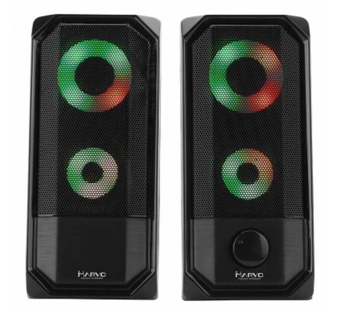 Marvo Акустична система Marvo SG-265 Multi-LED USB Black