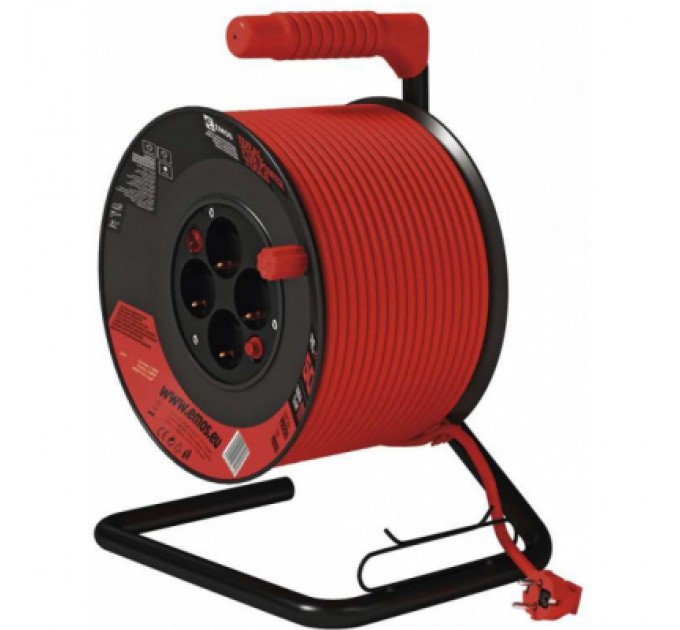 EMOS Мережевий подовжувач EMOS катушка 4 роз., 50 м (P092501)