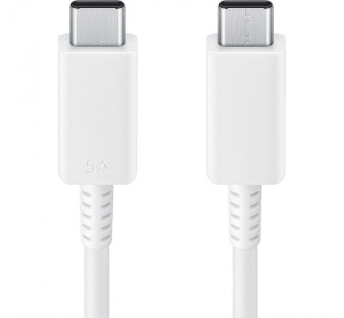 Samsung Дата кабель USB-C to USB-C 1.8m White 5A Samsung (EP-DX510JWRGRU)