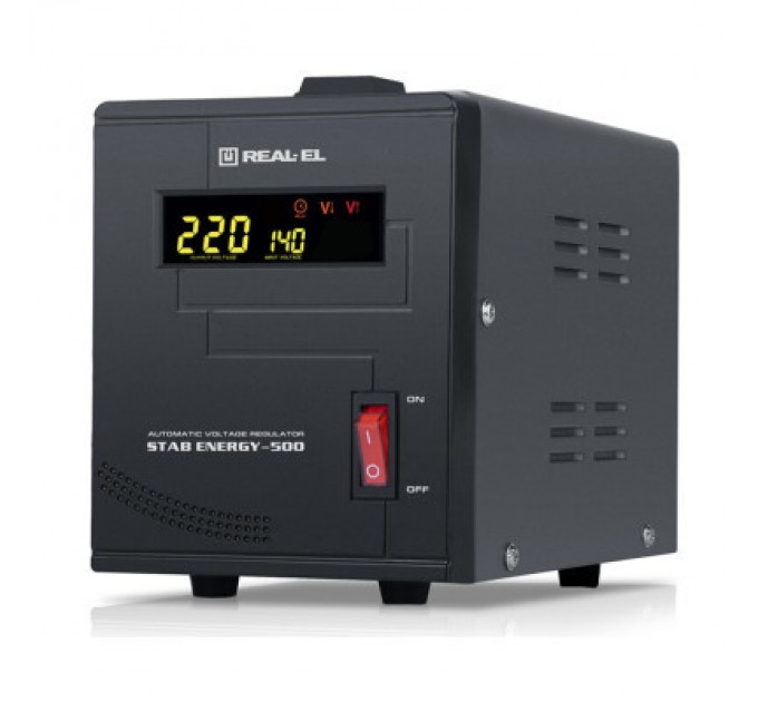 REAL-EL Стабілізатор REAL-EL STAB ENERGY-500 (EL122400011)
