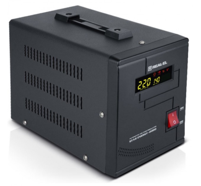 REAL-EL Стабілізатор REAL-EL STAB ENERGY-2000 (EL122400013)
