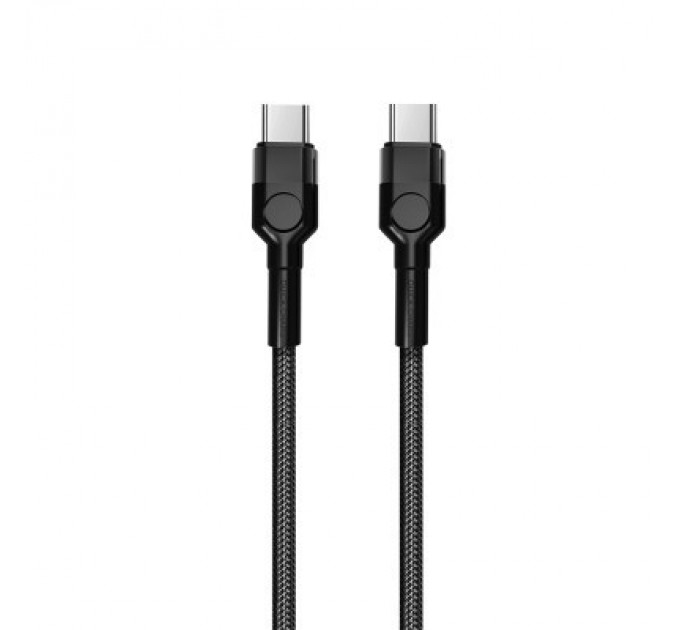 Дата кабель USB-C to USB-C 1.0m 3.0A black ColorWay (CW-CBPDCC047-BK)