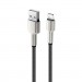 ColorWay Дата кабель USB 2.0 AM to Lightning 1.0m head metal black ColorWay (CW-CBUL046-BK)