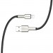 ColorWay Дата кабель USB 2.0 AM to Lightning 1.0m head metal black ColorWay (CW-CBUL046-BK)