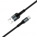 ColorWay Дата кабель USB 2.0 AM to Type-C 1.0m nylon black ColorWay (CW-CBUC045-BK)