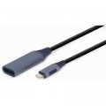 Cablexpert Перехідник USB-C to DisplayPort, 4К 60Hz Cablexpert (A-USB3C-DPF-01)