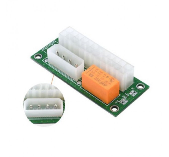Адаптер ATX 24 Pin to Molex 4 Pin Dynamode (ADD2PSU)