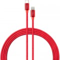 Vinga Дата кабель USB-C to Lightning 1.0m 20W Nylon Red Vinga (VCDCCLM531)