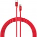 Vinga Дата кабель USB-C to Lightning 1.0m 20W Nylon Red Vinga (VCDCCLM531)