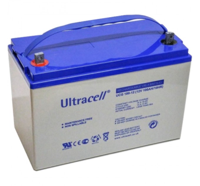 Ultracell Батарея до ДБЖ Ultracell 12V-100Ah, GEL (UCG100-12)