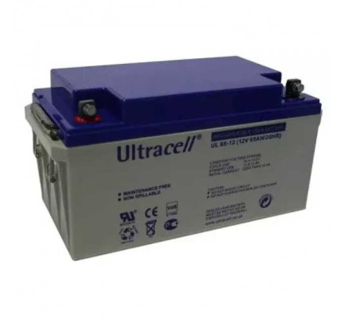 Ultracell Батарея до ДБЖ Ultracell 12V-65Ah, AGM (UL65-12)