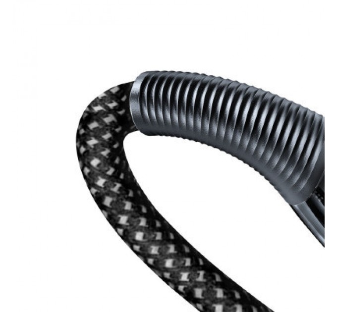 Дата кабель USB-C to USB-C 1.2m 5A 100W transparent head ColorWay (CW-CBPDCC053-BK)