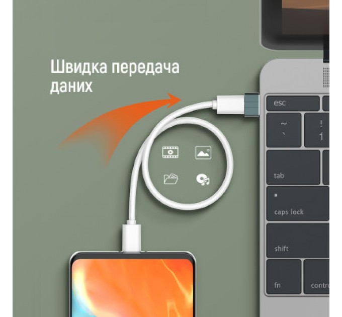 ColorWay Перехідник USB-C to USB-A ColorWay (CW-AD-CA)
