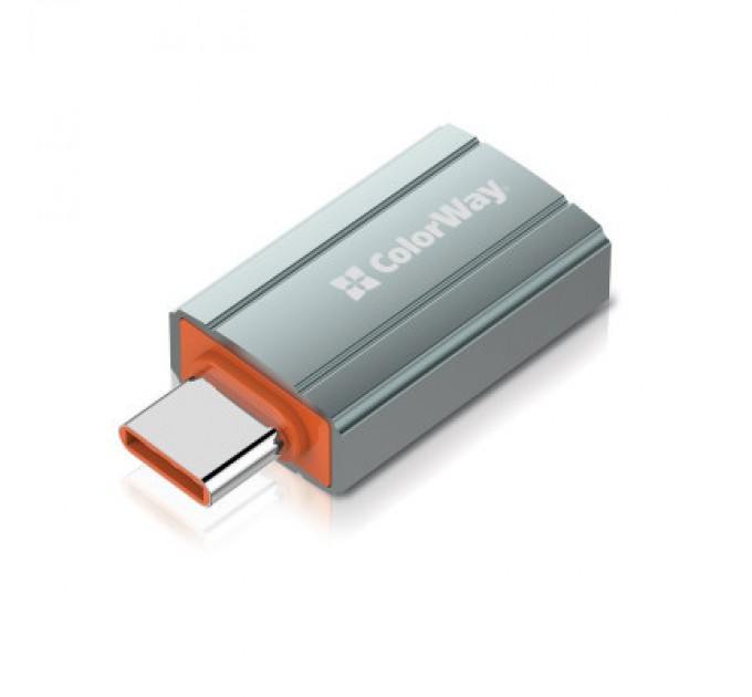 ColorWay Перехідник USB-A toUSB-C ColorWay (CW-AD-AC)
