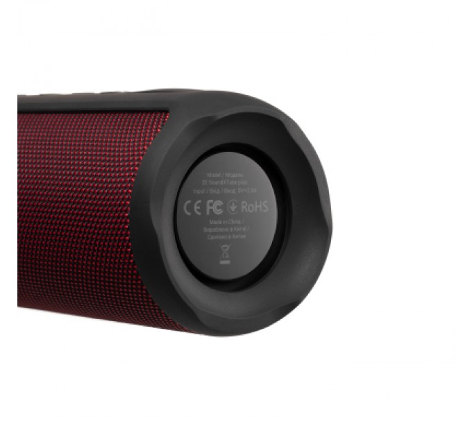 2E Акустична система 2E SoundXTube Plus TWS MP3 Wireless Waterproof Red (2E-BSSXTPWRD)