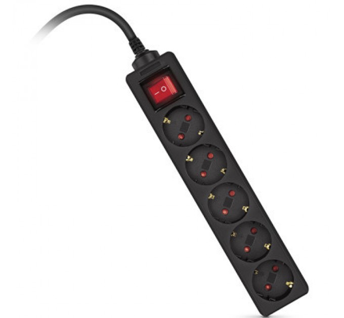 REAL-EL Мережевий фільтр живлення REAL-EL RS-Protect M 3m, black (EL122300028)