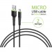 Intaleo Дата кабель USB 2.0 AM to Micro 5P 2.0m CBFLEXM2 black Intaleo (1283126521430)