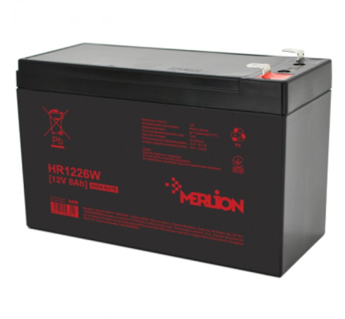 Merlion Батарея до ДБЖ Merlion 12V-8.0Ah, HR1226W (HR1226W)