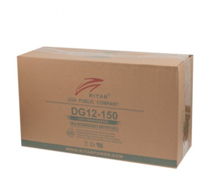 Ritar Батарея до ДБЖ Ritar GEL DG12-150, 12V-150Ah (DG12-150)