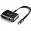 Ugreen Перехідник USB2.0 to HDMI+VGA (HDMI 1.4b 3D/4K*2K30Hz+VGA 1080P60Hz CM303) black Ugreen (70549)