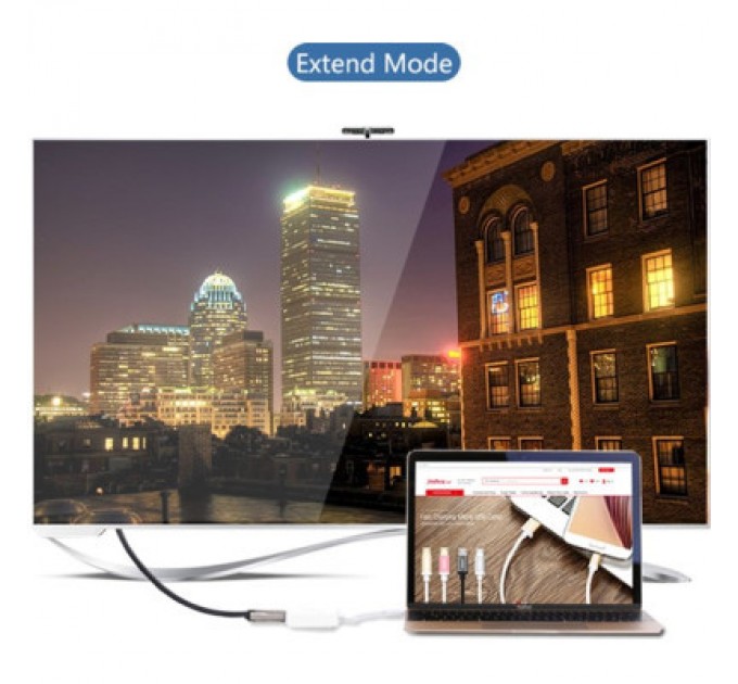 Ugreen Перехідник USB2.0 Type-C to HDMI V1.4b 40273 white Ugreen (40273)