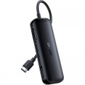 Ugreen Перехідник USB2.0 Type-C to VGA V1.2/HDMI V2.0b/DP V1.2a CM260 black Ugreen (60568)