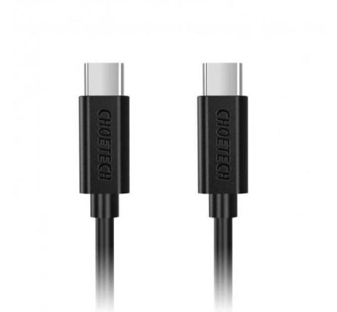 Дата кабель USB-C to USB-C 1.0m Choetech (CC0002)