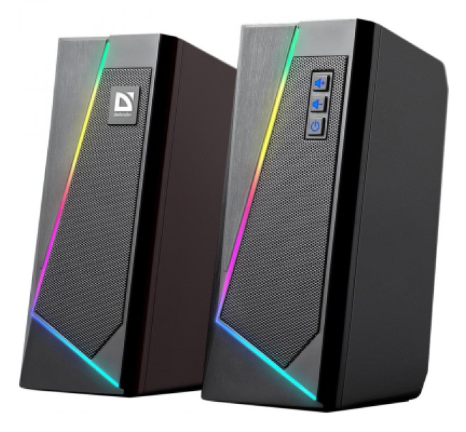 Defender Акустична система Defender Solar 3 Bluetooth Light USB Black (65103)