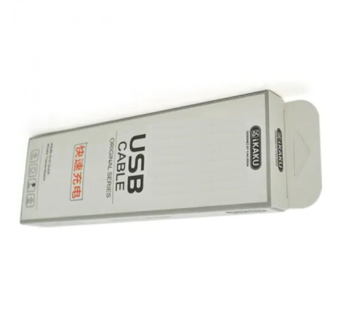 Дата кабель USB 2.0 AM to Lightning + Micro 5P + Type-C 1.0m KSC-296 TUOYUAN Black iKAKU (KSC-296)