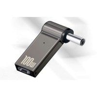 Адаптер PD 100W USB Type-C Female to DC Male Jack 4.5x3.0 mm HP ST-Lab (PD100W-4.5x3.0mm-HP)