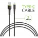Intaleo Дата кабель USB 2.0 AM to Type-C 2.0m CBFLEXT2 Black Intaleo (1283126521423)