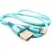 Dengos Дата кабель USB 2.0 AM to Lightning 1.0m blue Dengos (PLS-L-IND-SOFT-BLUE)