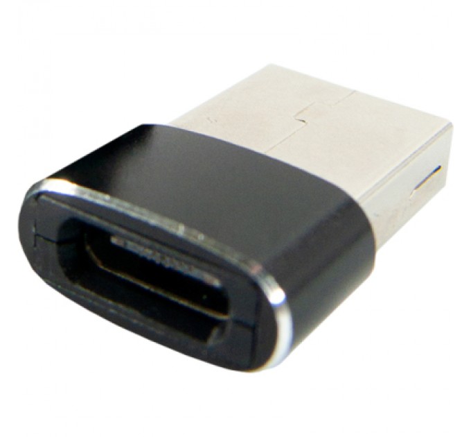 Dengos Перехідник Type-C (male) to USB (female) black Dengos (ADP-021)