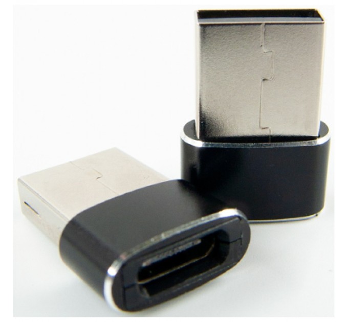 Dengos Перехідник Type-C (male) to USB (female) black Dengos (ADP-021)