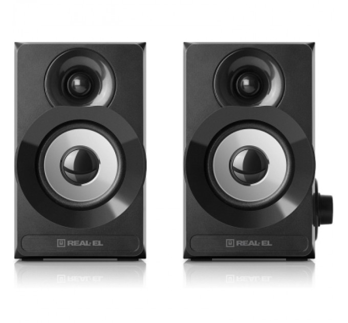 REAL-EL Акустична система REAL-EL S-200 USB Black