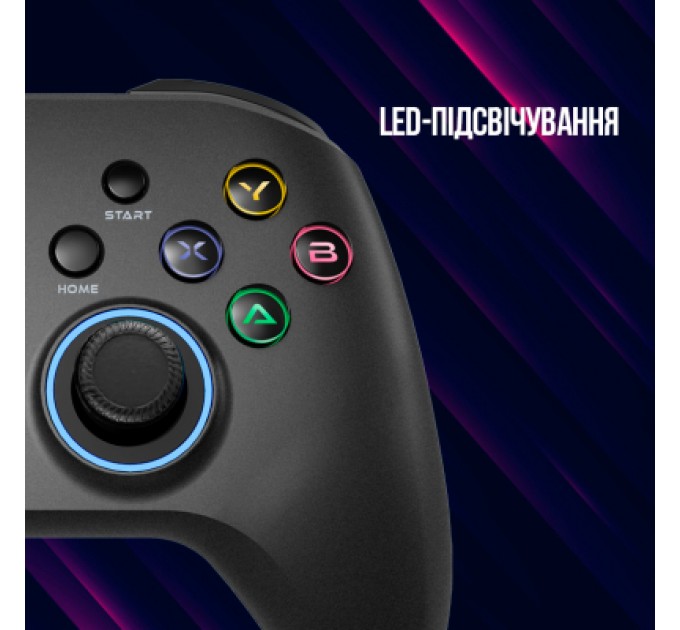 Lorgar Геймпад Lorgar TRIX-510 PC iOS13 Android PS3 Bluetooth Black (LRG-GP510)