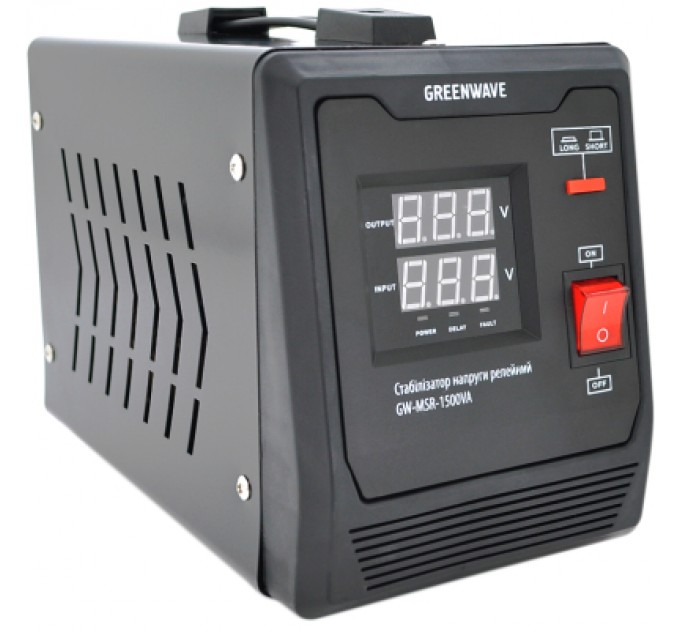 Greenwave Стабілізатор Greenwave Mauser 1500VA (GW-MSR-1500VA)