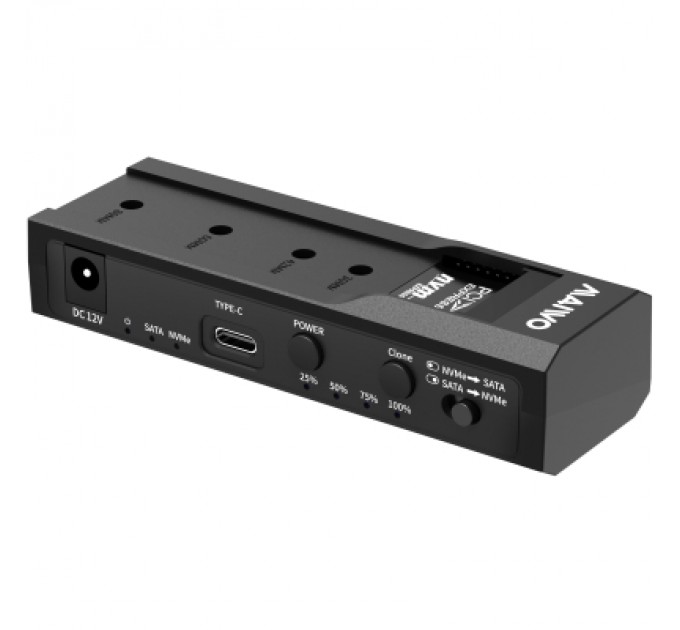 Maiwo Адаптер Maiwo 3,5"/2,5" SATA HDD/SSD і NVMe M.2 SSD USB 3.0 TypeС (K10635N)