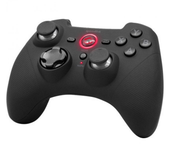 Speedlink Геймпад Speedlink RAIT Wireless for PC/PS3/Switch/OLED Rubber-Black (SL-650110-BK)