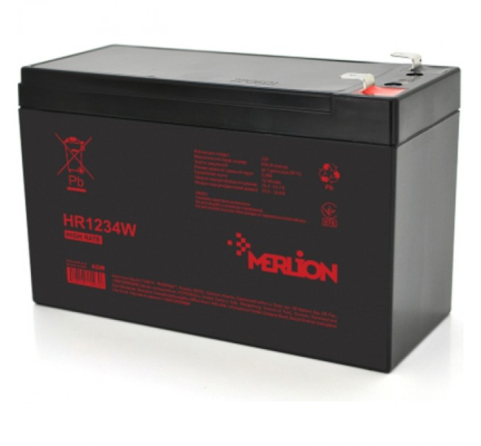 Merlion Батарея до ДБЖ Merlion R1232W, 12V 9.5Ah (HR1232W)
