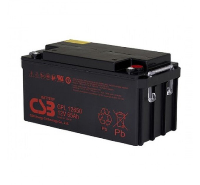 Батарея до ДБЖ CSB GPL12650, 12V 65Ah (GPL12650)