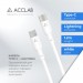ACCLAB Дата кабель USB-C to Lightning 1.2m PwrX 30W ACCLAB (1283126559556)