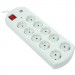 Мережевий фільтр живлення PowerPlant 10м, 10 розеток, USB, євро, 100% мідь (YS-N6065/10) (EX610563)