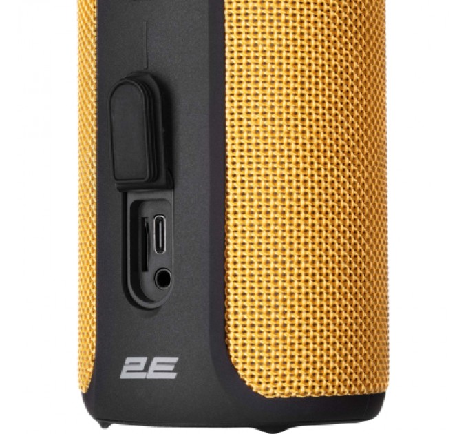 Акустична система 2E SoundXTube TWS MP3 Wireless WaterproofYellow (2E-BSSXTWYW)