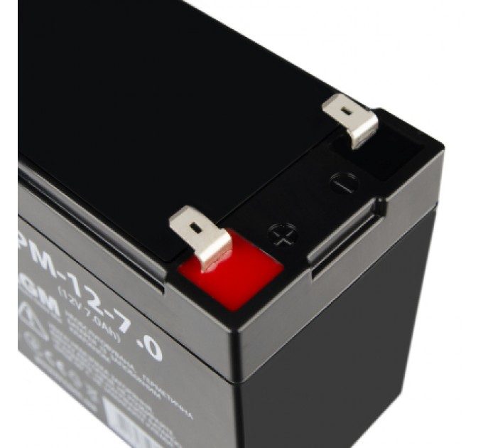 Powercom Батарея до ДБЖ Powercom 12В 7Ah (PM-12-7)