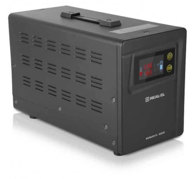 REAL-EL Пристрій безперебійного живлення REAL-EL RESERVE-1000 (EL122100004)