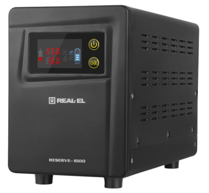 REAL-EL Пристрій безперебійного живлення REAL-EL RESERVE-1000 (EL122100004)
